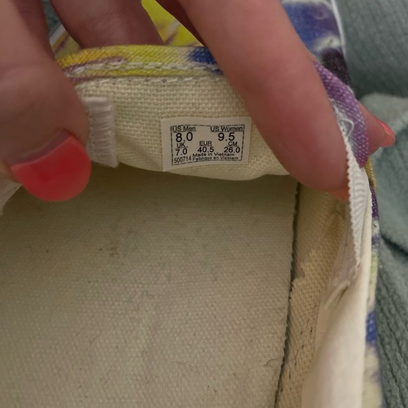 Tie Dye Vans - Picture 2 of 5